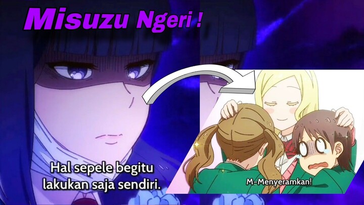 MISUZU MODE BIASA AE, UDH NGWERI !! btw carol kyud parah