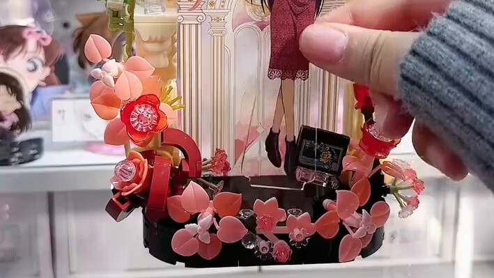 Gumei shares | Use building blocks to create a wedding scene for Xinlan!