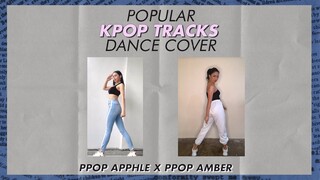 POPULAR KPOP TRACKS (ft. Blackpink, Itzy and Twice) Dance Cover by Apphle and Amber