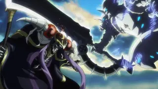 Ainz VS Platinum Dragon Lord | Overlord Season 4 Episode 11