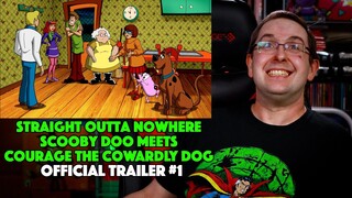 REACTION! Straight Outta Nowhere: Scooby Doo Meets Courage the Cowardly Dog Trailer #1 - Movie 2021