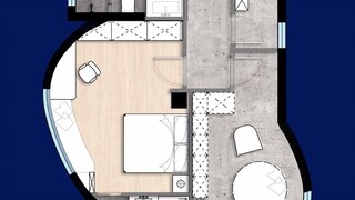 A blockbuster "Pipa" apartment! How to renovate a 151-square-meter, oversized balcony? Seeing this, 