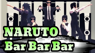 [Naruto|MMD]Uchiha Group-Bar Bar Bar