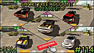 [🔴Short Free Account Giveaway#114 ] [ All Glitch Car ] Car Parking Multiplayer 4.7.8