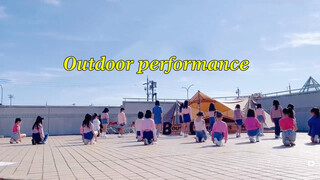 Lớp học vũ đạo Nhật Bản - Lần đầu Qianya công diễn ngoài trời