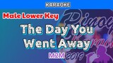 The Day You Went Away by M2M (Karaoke : Male Lower Key)