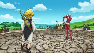 Meliodas vs Ban 1 |#anime #animefight #thesevendeadlysins