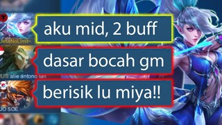 Top 1 Global Prank Pick Miya Awalnya Diremehkan - Mobile Legends