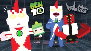 ben10....ใช่ไหม!!!  🌍 Mini World: Block Art 🌍 [ Midori ] เหมียวซัง