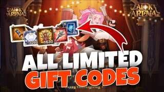 5 NEW Thanksgiving LIMITED CODES | AFK Arena 2021