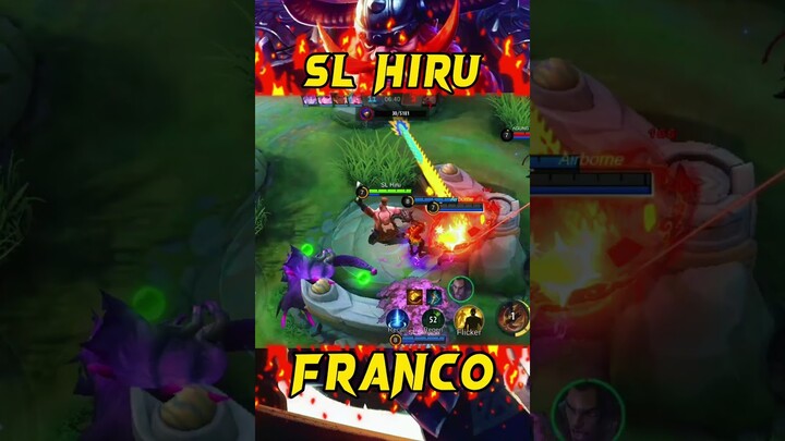 FRANCO VS KAJA & BRODY😏 #shorts #mlbb #mobilelegends