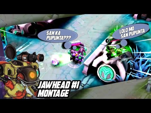 JAWHEAD MONTAGE #1 SUPER FUNNY MOBILE LEGENDS BANG BANG
