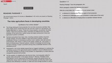7 - READING Academic Test 1 Feedback