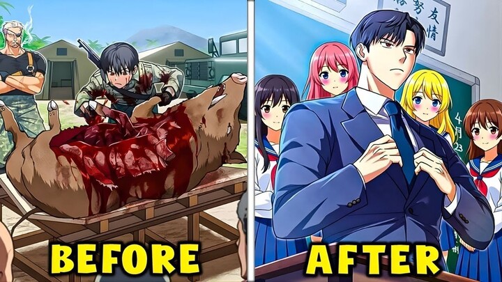 Ketika Seorang Tentara Bayaran LEGENDARIS Masuk Sekolah untuk Mengajar & Gadis-Gadis Menyukainya!