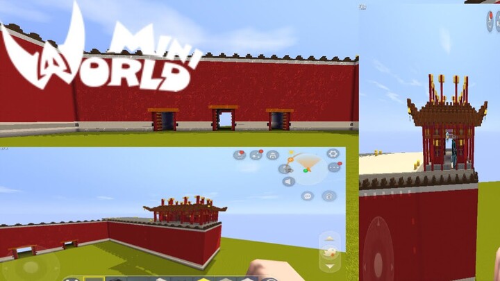 Mini Wolrd Block Art:Dự án build Tử Cấm Thành