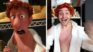 Disney and Pixar's Ratatouille | Pixar Fans Re-Create Iconic Ratatouille Scenes | Disney+