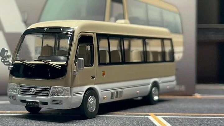 After a year of waiting, the first test on the Internet! Masidy Toyota Coaster!!