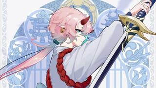 仿原神画风立绘是这样的画的吗？