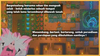 -+[Bersama rekan tim dari bertani, bertarung dengan makhluk raksasa, menguak misteri tersembunyi]+-