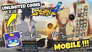 🔥Naruto Shippuden Ultimate Ninja Storm 4 Download for Android Ios |with GAMEPLAY | Tagalog Tutorial