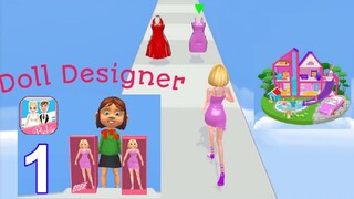 Doll Designer game (lev.1) - Android & ios Gameplay #1