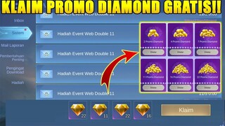 CARA DAPAT PROMO DIAMOND & 999 POIN TAMBAHAN DI EVENT RAHASIA WEB MOBILE LEGENDS BURUAN SBLM HABIS!