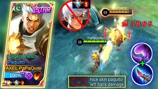 NEW STARLIGHT SKIN PAQUITO VS SUPREME ALUCARD | SIDELANE NEW SKIN PAQUITO GAMEPLAY | MLBB