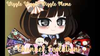 Channel Evolution! | Wiggle Wiggle Wiggle Meme | Weirdotica
