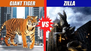 Giant Tiger vs Zilla   | SPORE