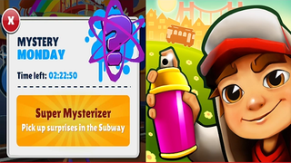 Subway Surfers Mystery Monday- Pixel Outtfit การเล่นเกมเต็มรูปแบบ! HD