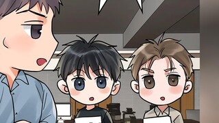 Episode 97 of Flowery Little Fish: Wu Yu and Xiao Gui, both forensic doctors, were punished to write