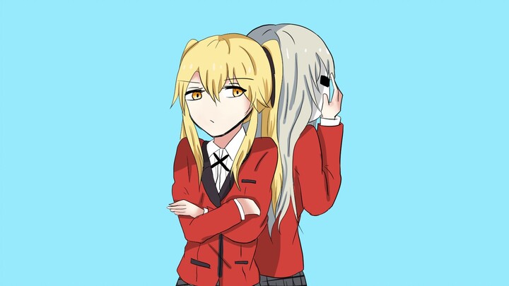 [Tulisan tangan Kakegurui] ににﾕｰｴﾝﾐ――(wakil teman)