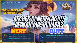 ARCHER DI NERF + MAGE DI BUFF TAPI WANWAN MASIH TERLALU IMBA ! NEW UPDATE MAGIC CHESS