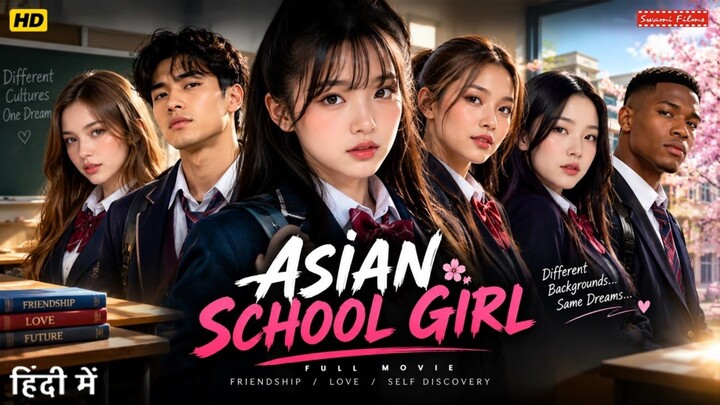 Asian School Girl | Action Romantic Movie Hindi Dubbed | Mix/Vibes