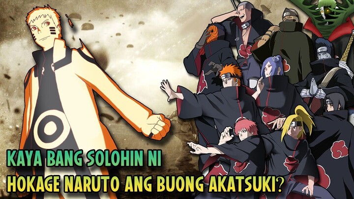 HOKAGE NARUTO (KCM + Sage mode) v.s AKATSUKI ||  @AnimeTagalogTalakayan