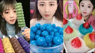 [ASMR] THÁNH ĂN ĐÁ| Ăn Đá lạnh, chocola đông lạnh đa màu sắc| Ice Eating MUKBANG SATİSFYİNG#235