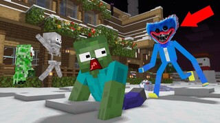 HUGGY WUGGY REVENGE HORROR PART 2 | Monster School | Funny Minecraft Animation