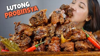 LUTONG PROBINSYA PORK TAUSI O TINAUSIAN | MUKBANG WITH RECIPE