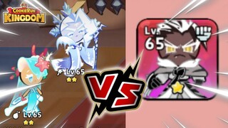 Crunchy Chip Cookie vs. Sea Fairy & Frost Queen Cookie! 2v1 ⚔️