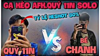 FreeFire | Gạ Kèo AFK.Quý 11N Solo OneShot Lục Bạc - Thần Đồng Có Tỉ Lệ HeadShot Cực Cao