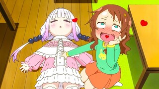 小林さんちのメイドラゴンS | かんなは理子を家に連れて行く 徹と小林はカンナリコイルルを遊園地に連れて行く | Miss Kobayashis Dragon Maid S | EngSub