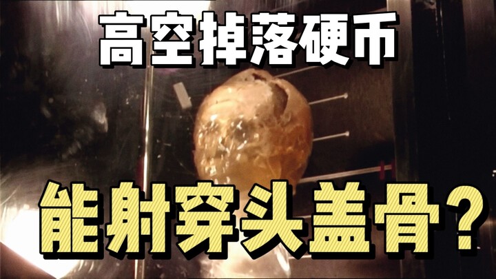 Có đúng là một đồng xu ném từ trên cao có thể làm vỡ sọ người đi đường không?