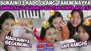 NAYYA BUKAIN 13 KADO ULANG TAHUN DARI ANDRA ST! KADONYA SPESIAL SEMUA DAPET BUNGA JUGA BIKIN BAPER🥰