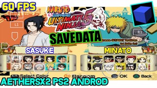 GAME NARUTO ULTIMATE NINJA 5 AETHERSX2 PS2 ANDROID | CARA PASANG SAVE DATA