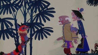 The old couple let the fox manage the chickens for the sake of petty gains
