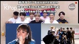 BTS & Seventeen reaction and meeting Morisette Amon
