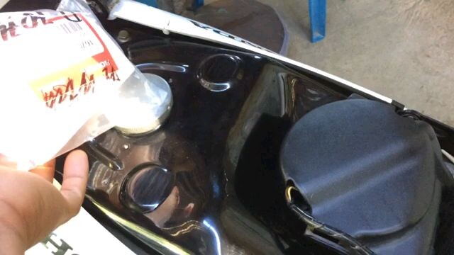 Fuel filter replacement