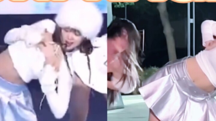 [Menendang anggur berkualitas] Jin Caiyuan asli dan palsu (tarian berkualitas tinggi di jalan Jalan 