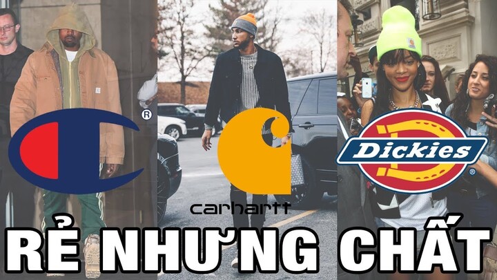 TOP 3 Hãng BỐ GIÀ Đình Đám & Giá Rẻ Của Mỹ Được Streetwear Ưu Ái