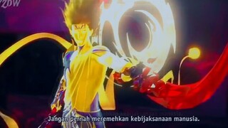 lan ge dan fa hua bergabung menjadi dewa goku ||jedag jedug land of miracles🎶🎶🎵🎧